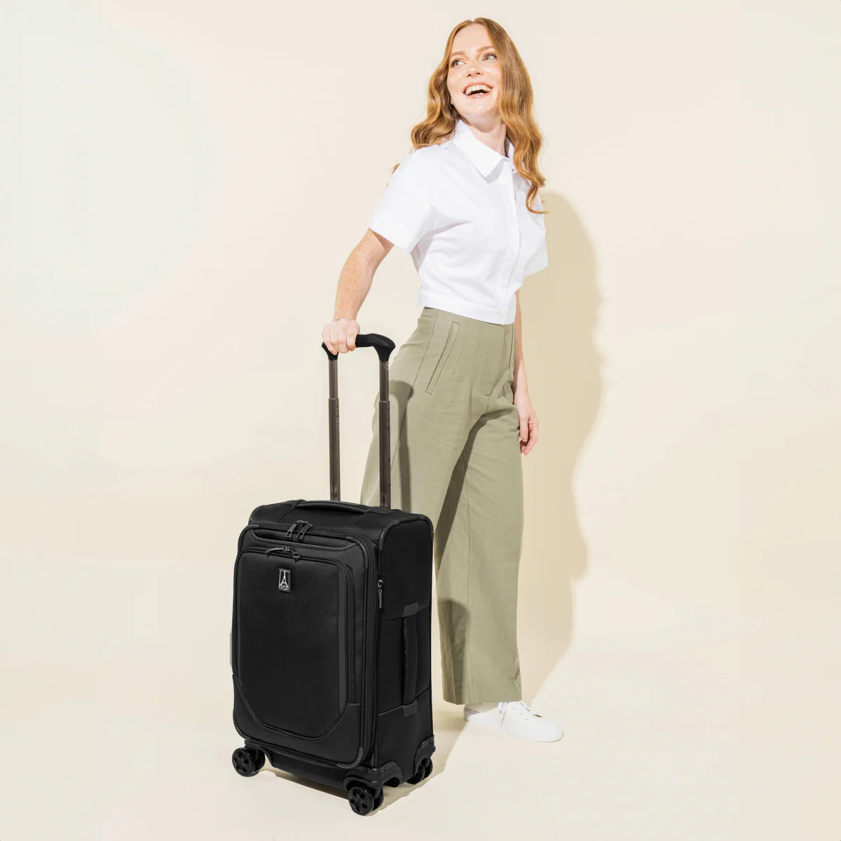 Crew Classic Carry-on Spinner / Travelpro® Altitude™ Large Backpack Set - Image 4