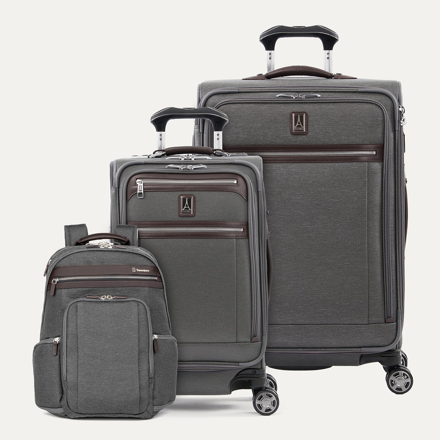 Business Trip Essentials - Platinum® Elite Backpack / Carry-On / Medium Check-In Set