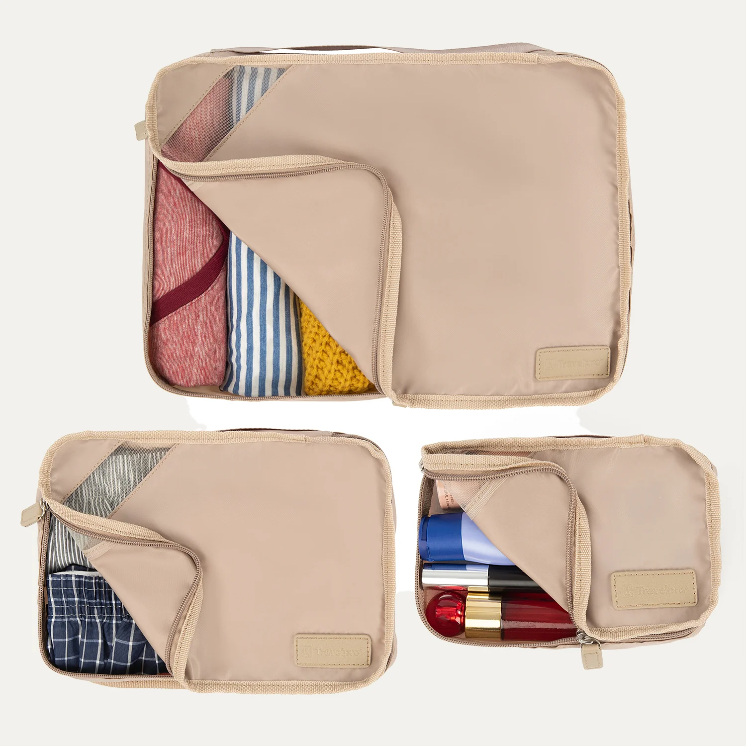 Travelpro® Essentials™ 3 Pack Packing Cube Set (S/M/L) - Image 8