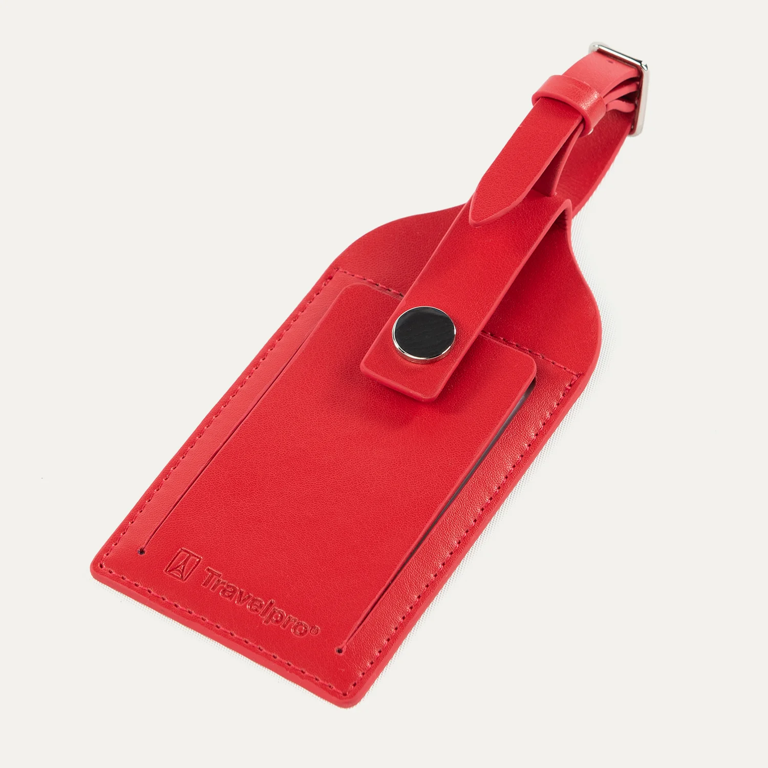 Travelpro® Essentials™ Leather Luggage Tag - Image 4
